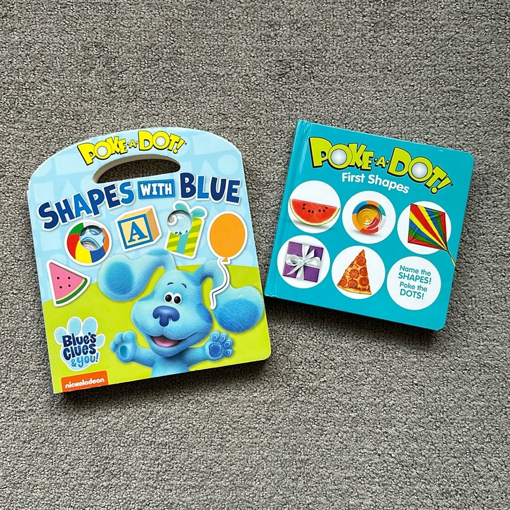 •POKE-A-DOT!• Shapes Books
